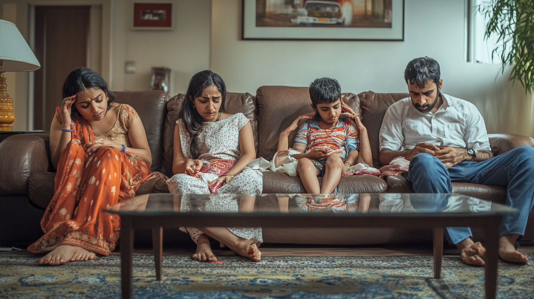 How Air Pollution Affects Family Interactions 🏡💔
